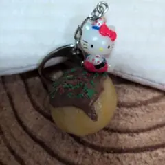 ハローキティ 大阪　たこ焼きキーホルダー