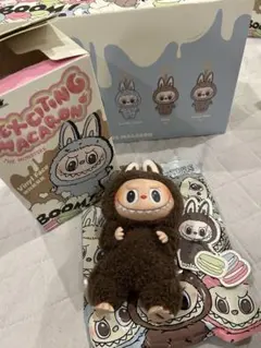 【新品未使用】POPMART Macaron cocoa シークレット 正規品】ラブブ exciting macaron シークレット ココア 正規品 POPMART