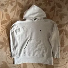 チャンピオン　リバースウィーブ　パーカー　M シルバーグレー