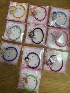 セーラームーン　アクリルヘアーゴム　全種類 全10種　ローソン