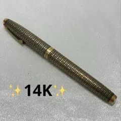 SHEAFFER 万年筆 インレイニブ ゴールドカラー - メルカリ