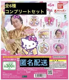 マツケンサンバ × キティ ふらっとめじるしアクセサリー 全6種 コンプリート