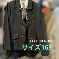 女子　黒フォーマルスーツ　卒業式　165