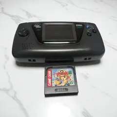 SEGA ゲームギア 本体　 HGG-3210 ジャンク品　ソフト付
