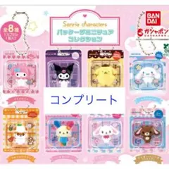 サンリオキャラクターズ パッケージミニチュアコレクション　コンプリート