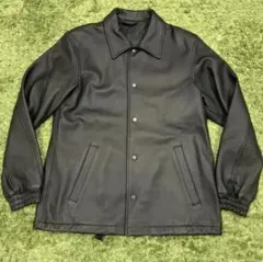 【美品】コーチ ヴィンテージ レザーコート E4J 0919 ブラック S 本革 美品】コーチ ヴィンテージ レザーコート E4J 0919 ブラック S 本革