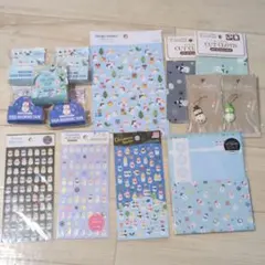 SnowMan 雪だるまデザイン ステーショナリーセット