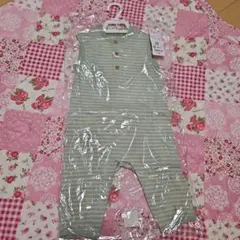 UNIQLO　ユニクロ　新品　ショートオール(ノースリーブ)　80㎝11㎏　緑色
