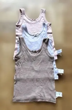 apres les cours タンクトップ 3枚セット　100サイズ