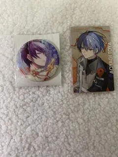 プロセカ 青柳冬弥 グリッター缶バッジ 6C グリ缶　セカライ5th エピカ