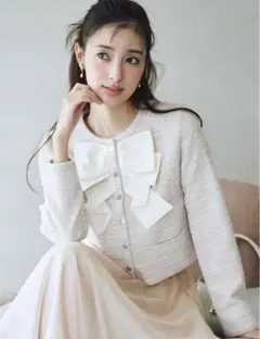 ✨新品未使用品✨CELFORD セルフォード リボンデザインジャケットサイズ36