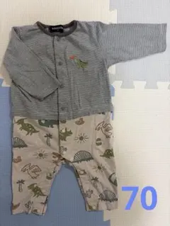 クレードスコープ 恐竜柄ロンパース 70 男の子