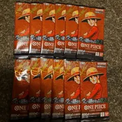 受け継がれる意志　12パック 新品未開封　ワンピースカード