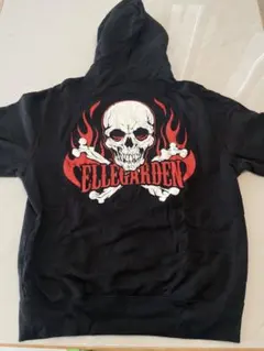 ELLEGARDEN スカル フーディ ブラック