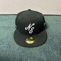 New Era 59FIFTY ブラック キャップ 7 1/4