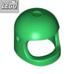 LEGOレゴ正規品　緑色ヘルメットパーツ　グリーンクラシックスペース