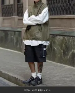 NEW GENTLEMAN　オーリー スタンドネック バルーンビッグベスト