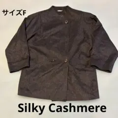 Silky Cashmere カシミヤジャケット　サイズF 管番64