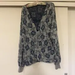 HARE 花柄カーディガン　Mサイズのサムネイル