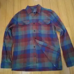 美品　patagonia フィヨルドフランネルシャツ マルチカラーチェック柄　S