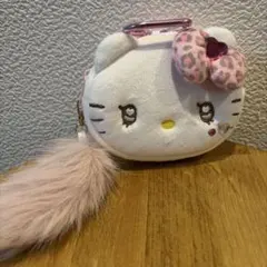 サンリオ　ハローキティ　ミニフェイスポーチ ギャル ピンク キティ　マスコット