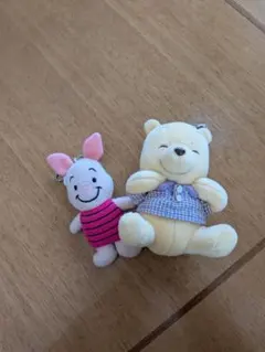 プーさんとピグレット ぬいぐるみセット　ディズニー