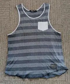 UNDER ARMOUR タンクトップ ボーダー Mサイズ　中古品