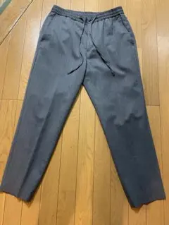 【美品】MORRIS&SONS グレーカジュアルスラックス　薄手生地　サイズMのサムネイル