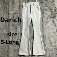 【Darich】スリムフレア　デニムパンツ　size:S　ライトブルーのサムネイル