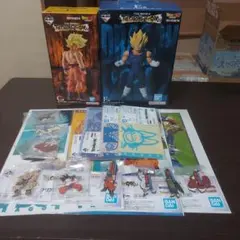 ドラゴンボール 一番くじ孫悟空C賞 ベジータE賞 下位GHIJ賞
