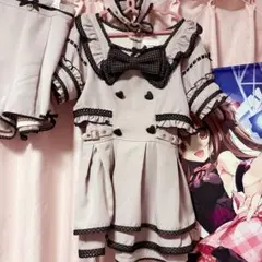 LIZLISA リズリサ チョーカートレンチライクセットアップ - メルカリ