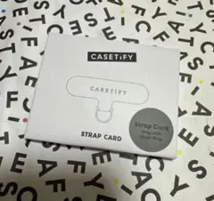 CASETiFY ストラップカード　Silver Ring