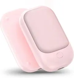 電子カイロ 小型 充電式カイロ 両面発熱 マグネット分離式 3段階温度調節