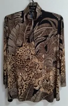 ヒョウ柄 チュニック
