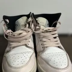 Nike Air Jordan 1 ホワイト/ピンク/ブラック