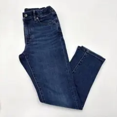 ユニクロ UNIQLO 140cm キッズ ストレートパンツ ウエストゴム