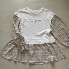 長袖カットソー 150 メゾピアノ