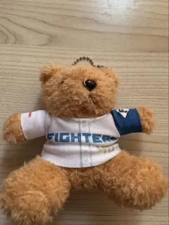 北海道日本ハムファイターズ くま ぬいぐるみキーホルダー 畔柳亨丞