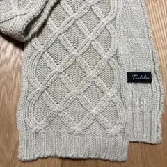 マフラー　ベージュ　168㎝×18.5㎝