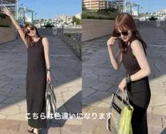 新品ermé カップ付きアメスリワンピース ミントグリーン　erme