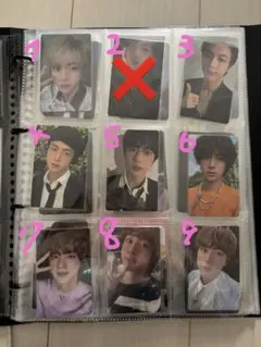 BTS ジン ソクジン トレカ