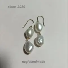 (4140)淡水パールピアス