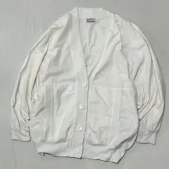 90s USA製 コットン ドルマンスリーブ カーディガン ボックスシルエット