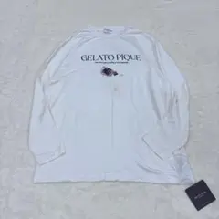GELATO PIQUE HOMME 長袖Tシャツ ロンTタグ付き　白M（b4のサムネイル