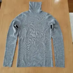 UNITED ARROWS グレー タートルネック セーター
