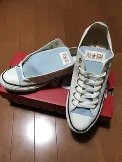 値下げ！ CONVERSE ALL STAR ホワイト/ブルー スニーカー