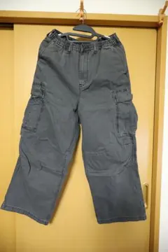 GU カーゴパンツ ブラック