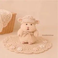 新作★ハンドメイドぬいぐるみ★ こんぺいとうちゃん☆ モフモフこひつじちゃん 新作☆ハンドメイドぬいぐるみ☆ こんぺいとうちゃん☆ モフモフこ
