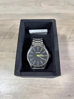 新品未使用☆NIXON SENTRY LEATHER ブラック/カモ - メルカリ