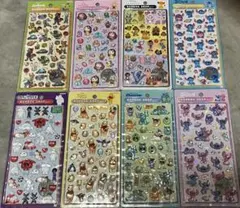 ボンボンドロップシール 正規品　ディズニー　8枚セット